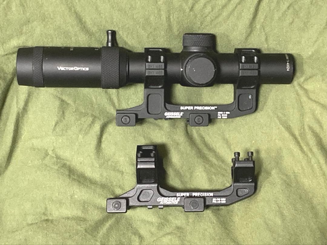 Vector Optics スコープ 1-4×24 GEISSELE マウント