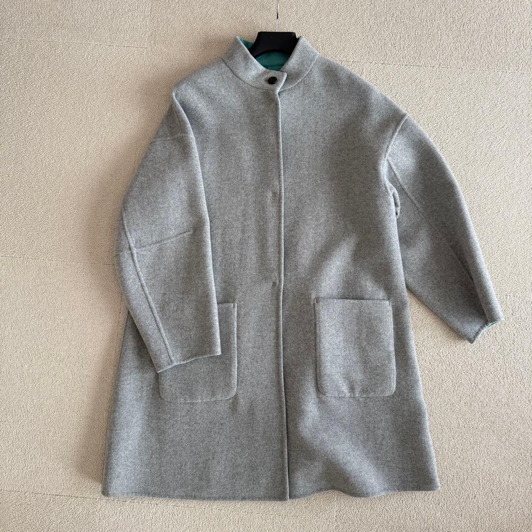 【極美品】B.C STOCK ブレンドリバーシブルミドル丈コート