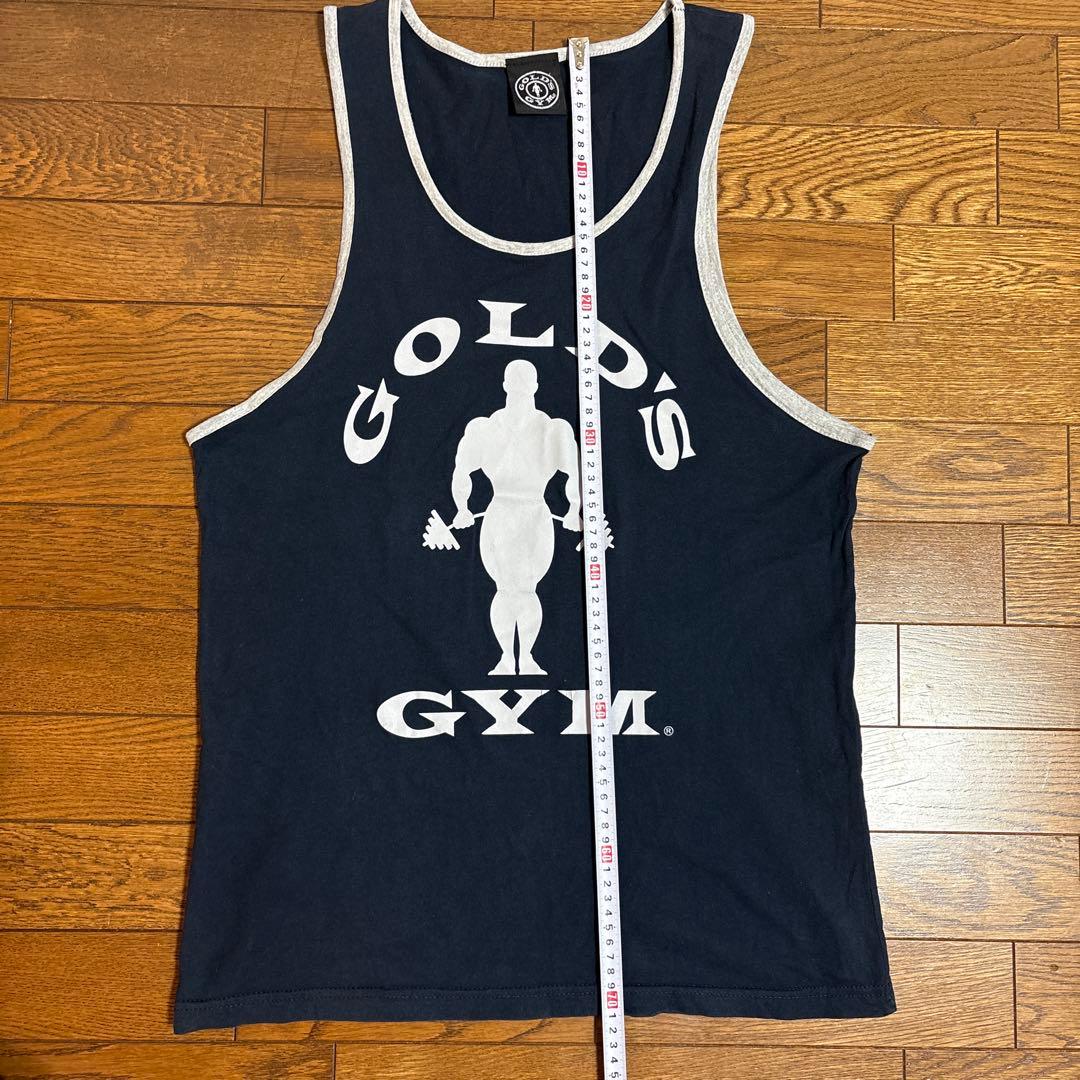 ゴールドジム　リンガータンクトップ　横川尚孝　gold's gym ボディビル