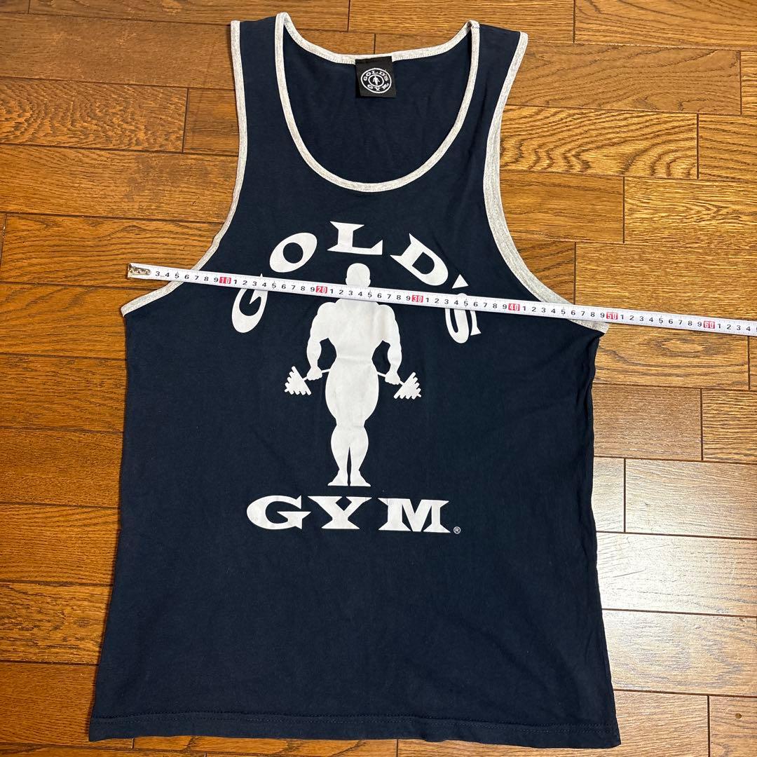 ゴールドジム　リンガータンクトップ　横川尚孝　gold's gym ボディビル