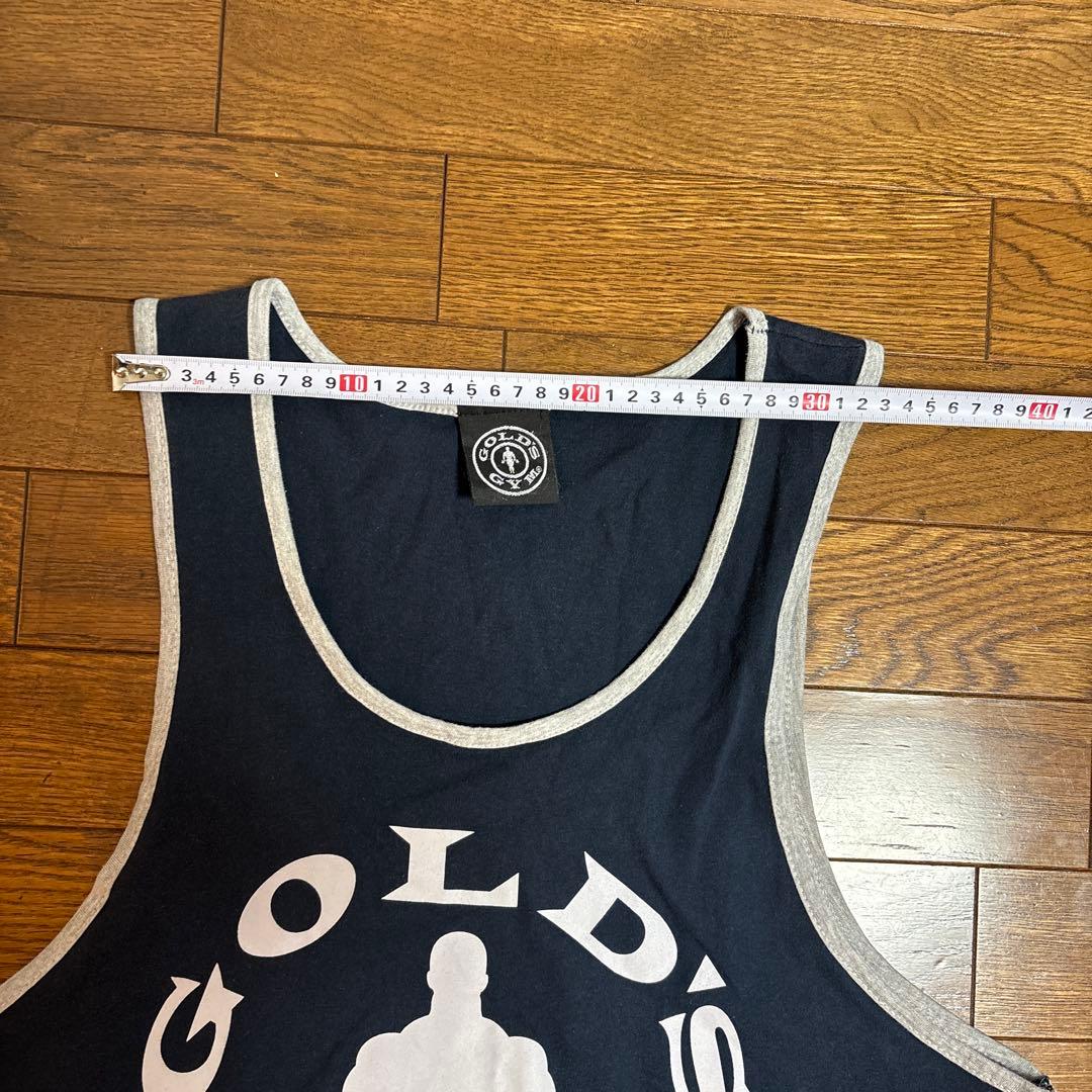 ゴールドジム　リンガータンクトップ　横川尚孝　gold's gym ボディビル