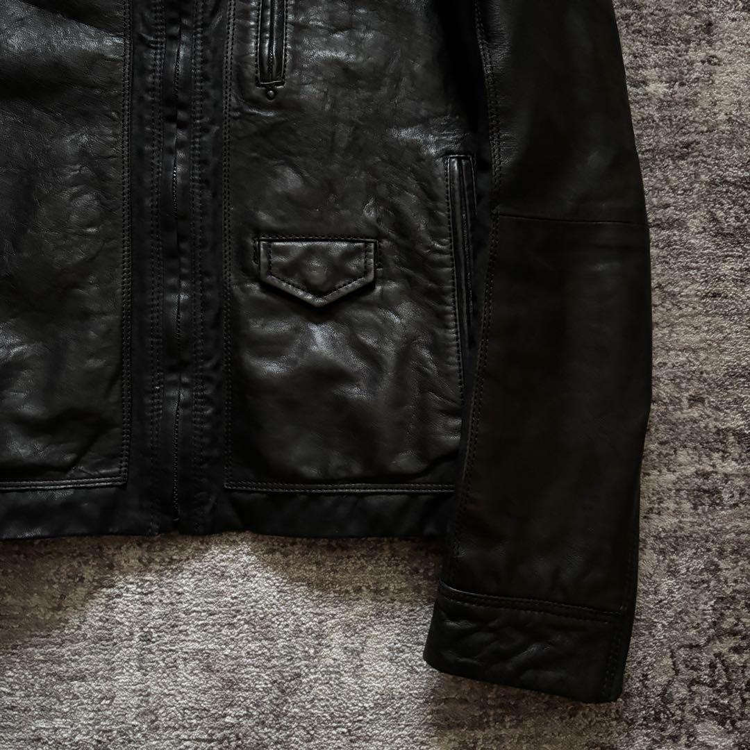 archive replay コーティング 切り替え レザージャケットhedi