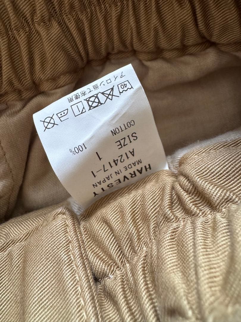 HARVESTY　NARROW CIRCUS PANTS サーカスパンツ