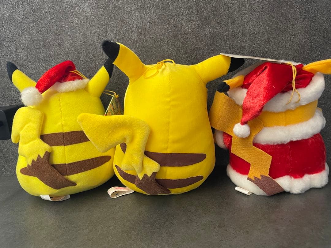 【非売品】ポケモン　ピカチュウ　初期　クリスマスぬいぐるみ