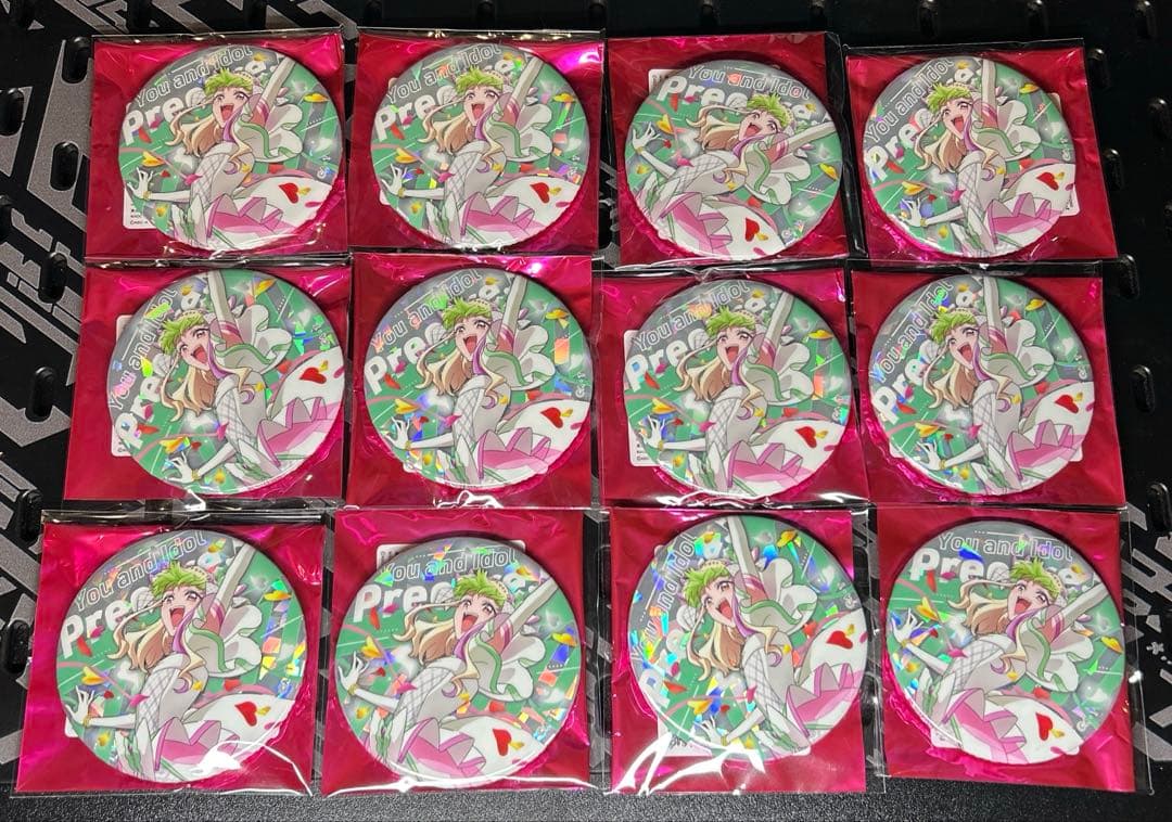 キミとアイドルプリキュア ドリームステージ 缶バッジ キュアズキューン 12個