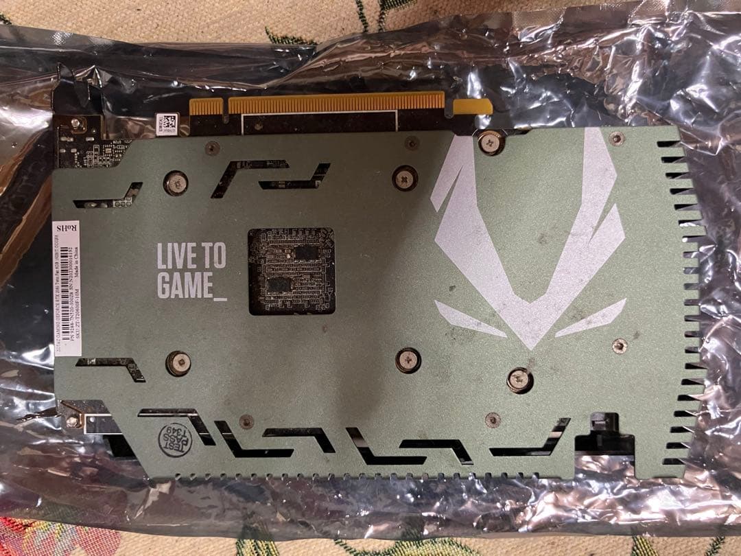 ZOTAC GeForce GTX 2060 ジャンク扱い