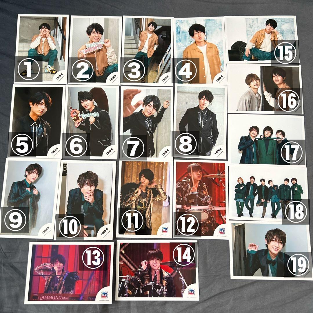 7 MEN 侍 B&ZAI BANZAI 本髙克樹 写真 まとめ売り