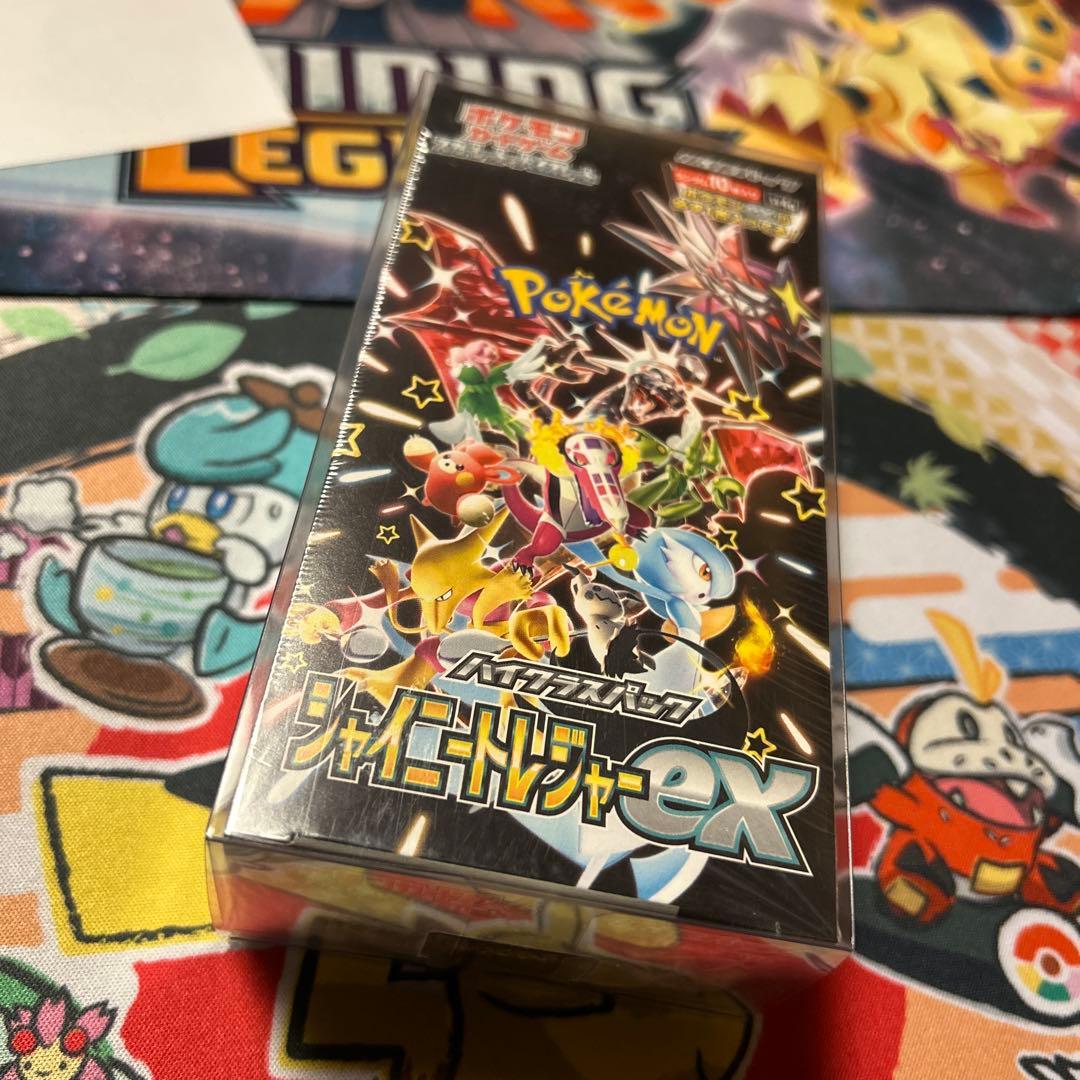 シャイニートレジャーex 1BOX新品未開封 シュリンク付 納品書付き