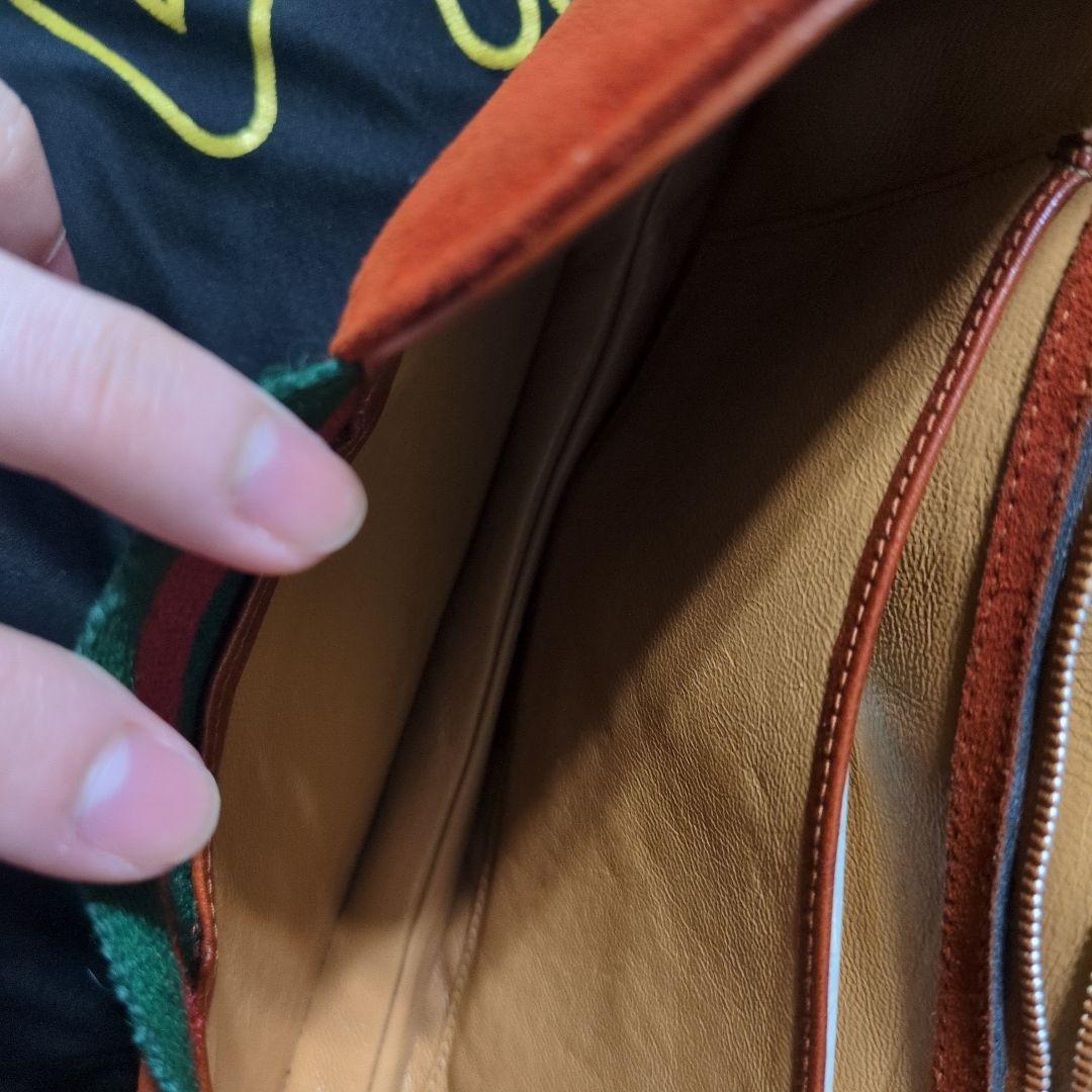 古*︎様 GUCCI ブラウン スエード ショルダーバッグ