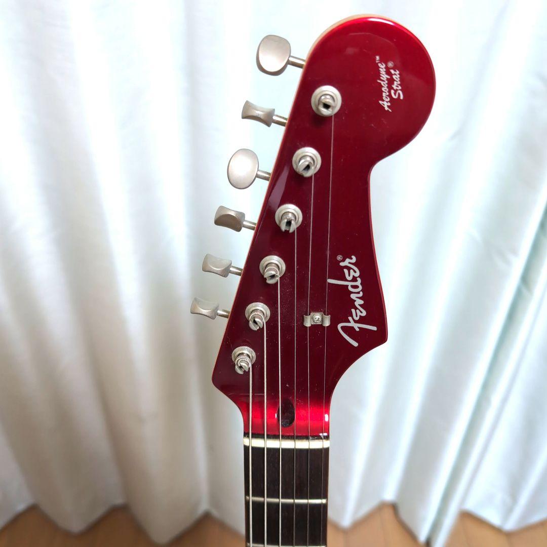 Fender Stratocaster ワインレッド+Plastiqueアンプ