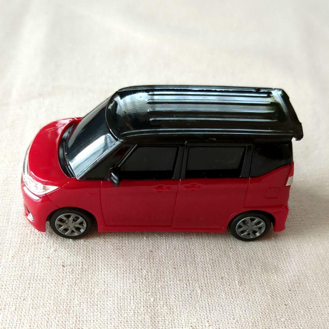 スズキ　新型 ソリオバンディット　プルバックカー　 赤と黒　[非売品]