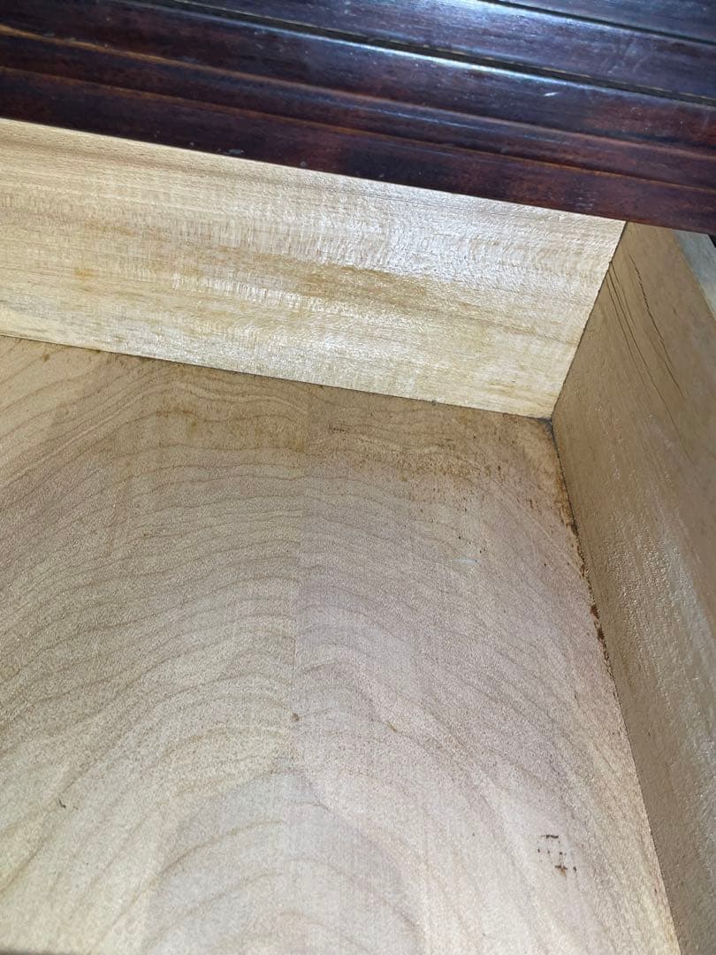 送料無料　北海道民芸家具/キャビネット/食器棚/本棚/カップボード