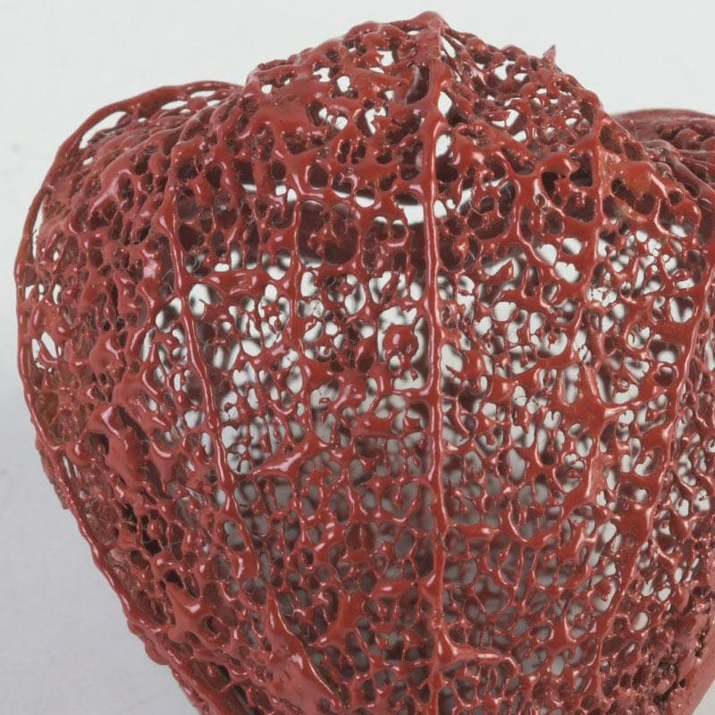 茶道具　乾漆　透かし鬼灯　香合　時代箱　V　9320