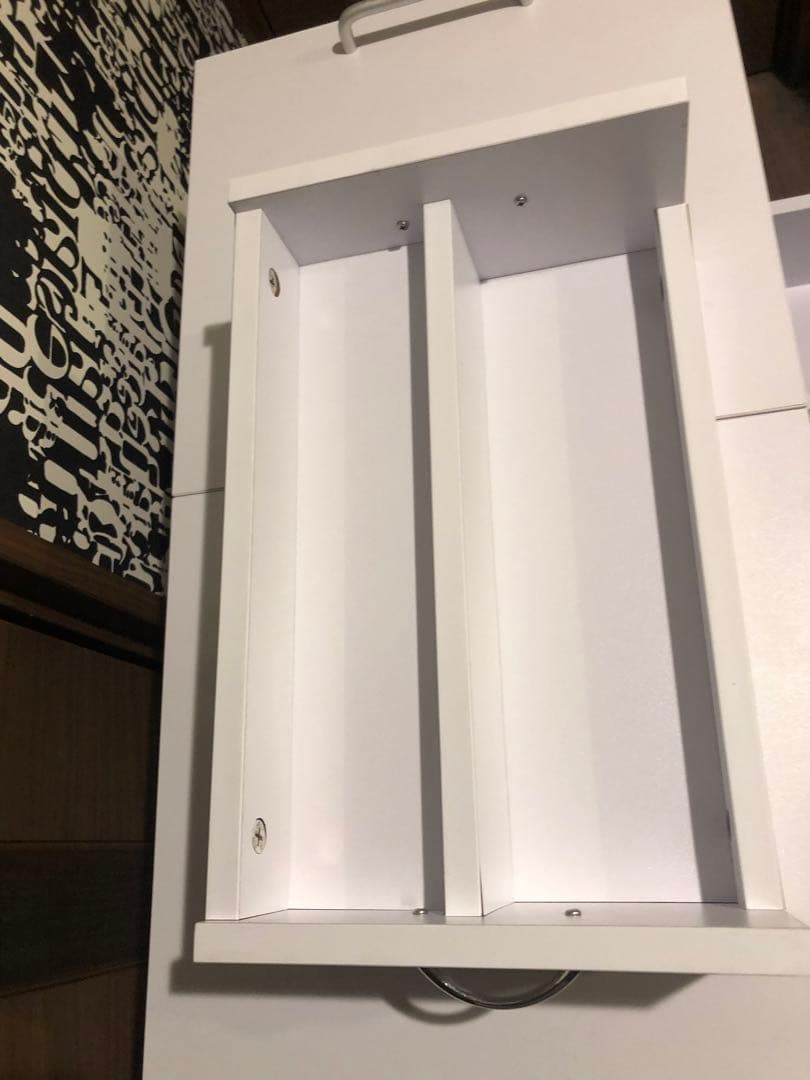 折りたたみ ネイルテーブル ホワイト