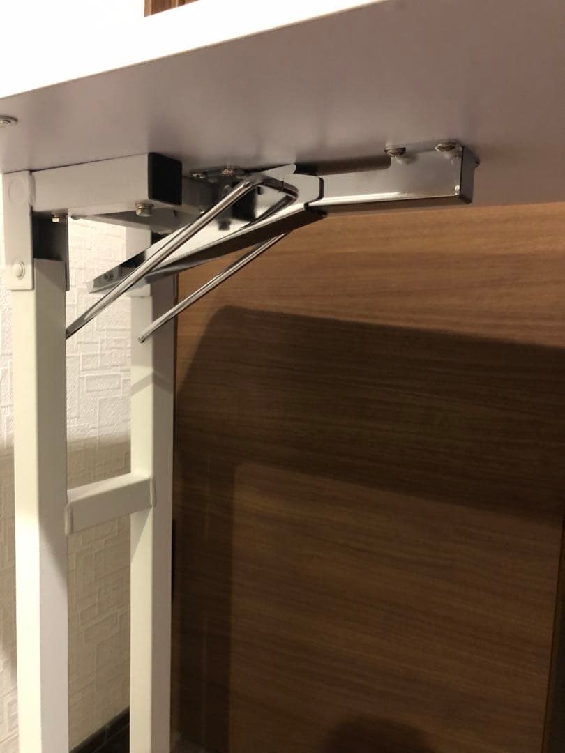 折りたたみ ネイルテーブル ホワイト