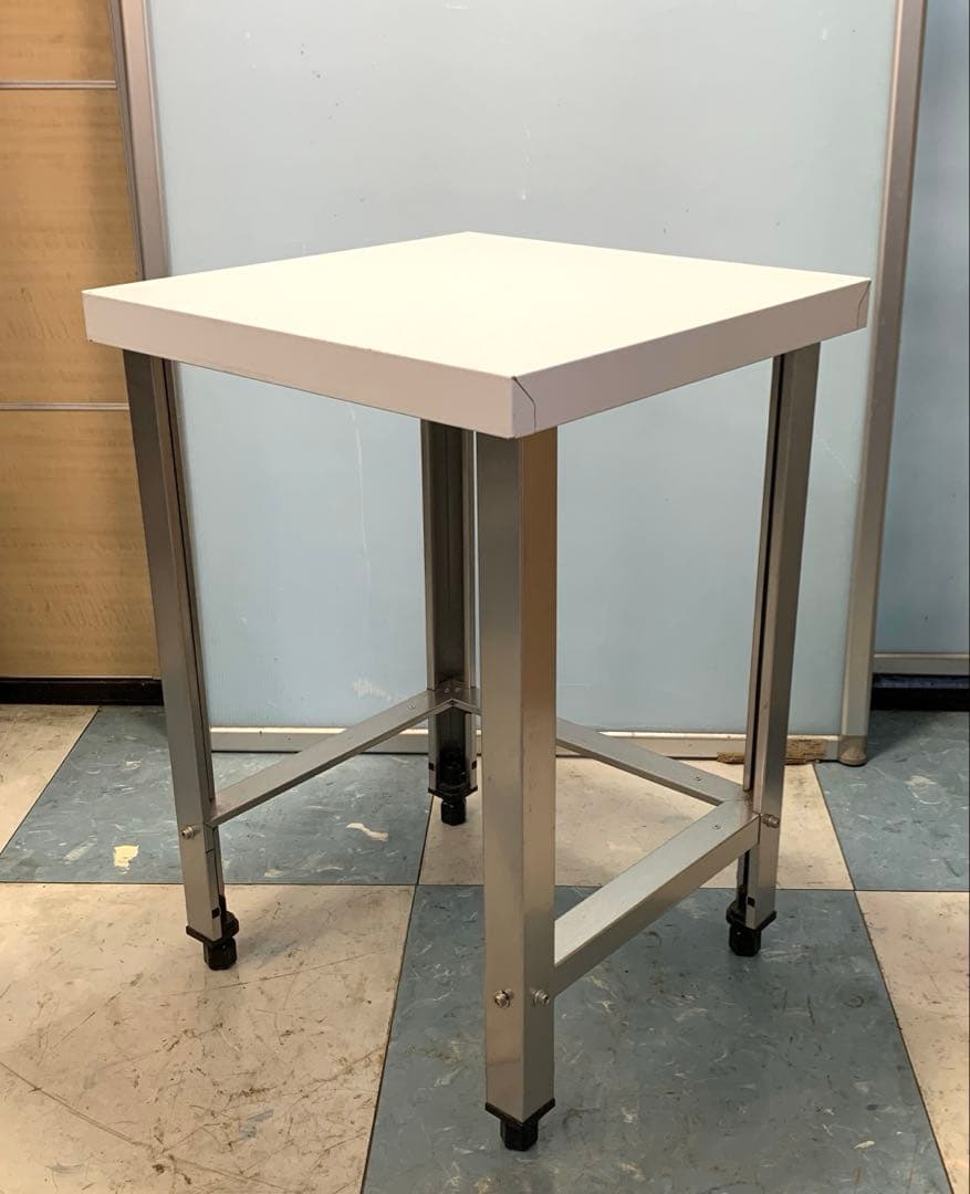 業務用四方架台 ガス台 作業台 高さ640㎜×幅450㎜×奥行450㎜