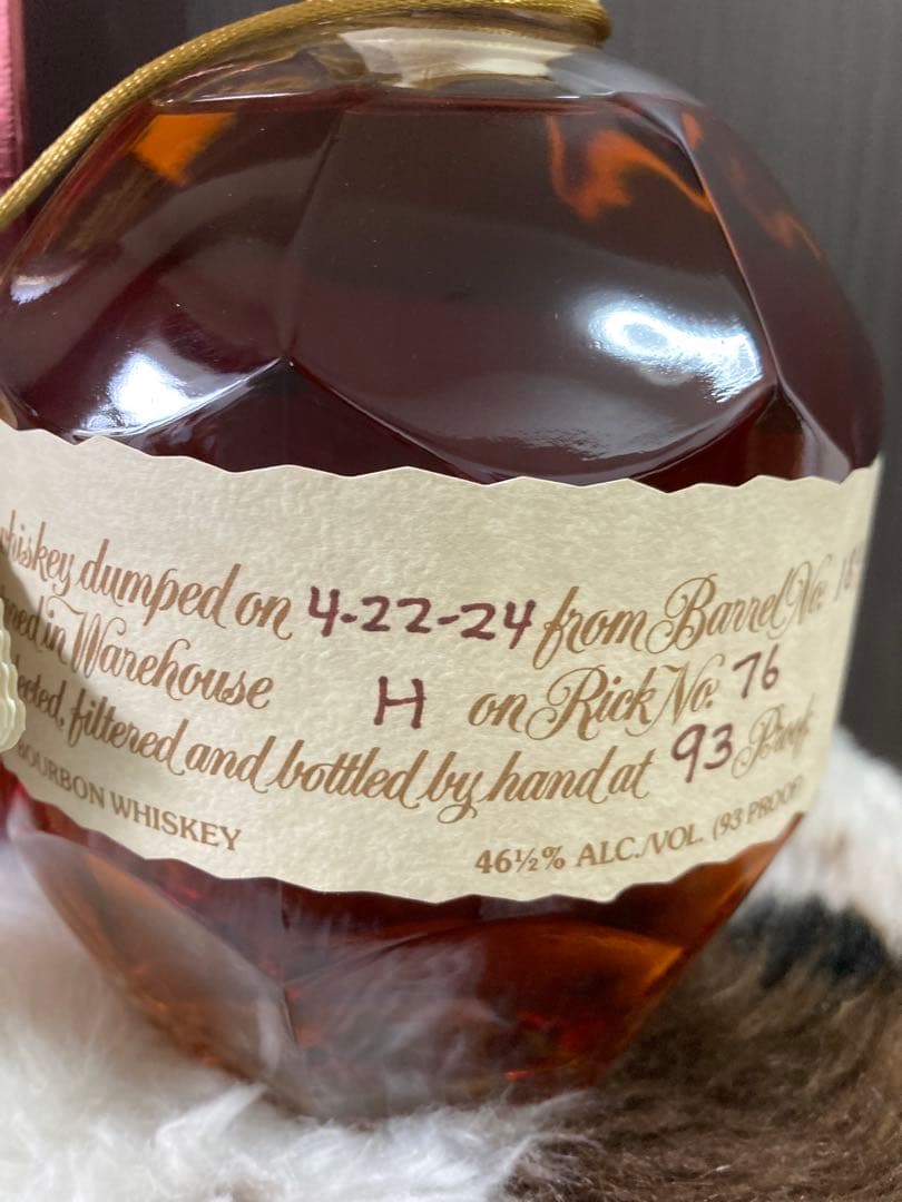 ブランデー Blanton's Single Barrel Bourbon