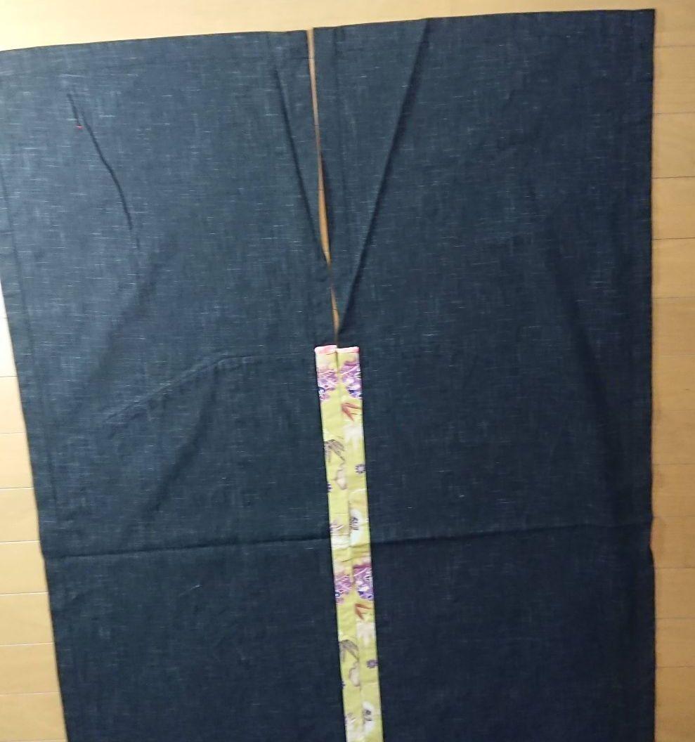 ★コレクション・上品で高級感漂う 和工房れおん・【金彩のれん 】花柄着物デザイン