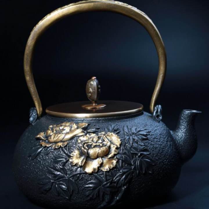 鉄器 急須 伝統工芸 手作り 鉄分補給 鉄瓶　SY-004