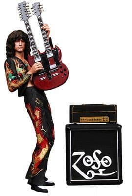 新品●ジミー・ペイジ 7インチ アクションフィギュア neca●未開封美品 絶版