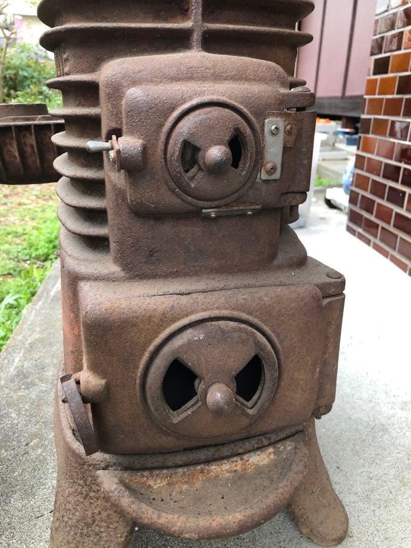 ヤクシン 石炭 薪 ストーブ レトロ YAKUSHIN