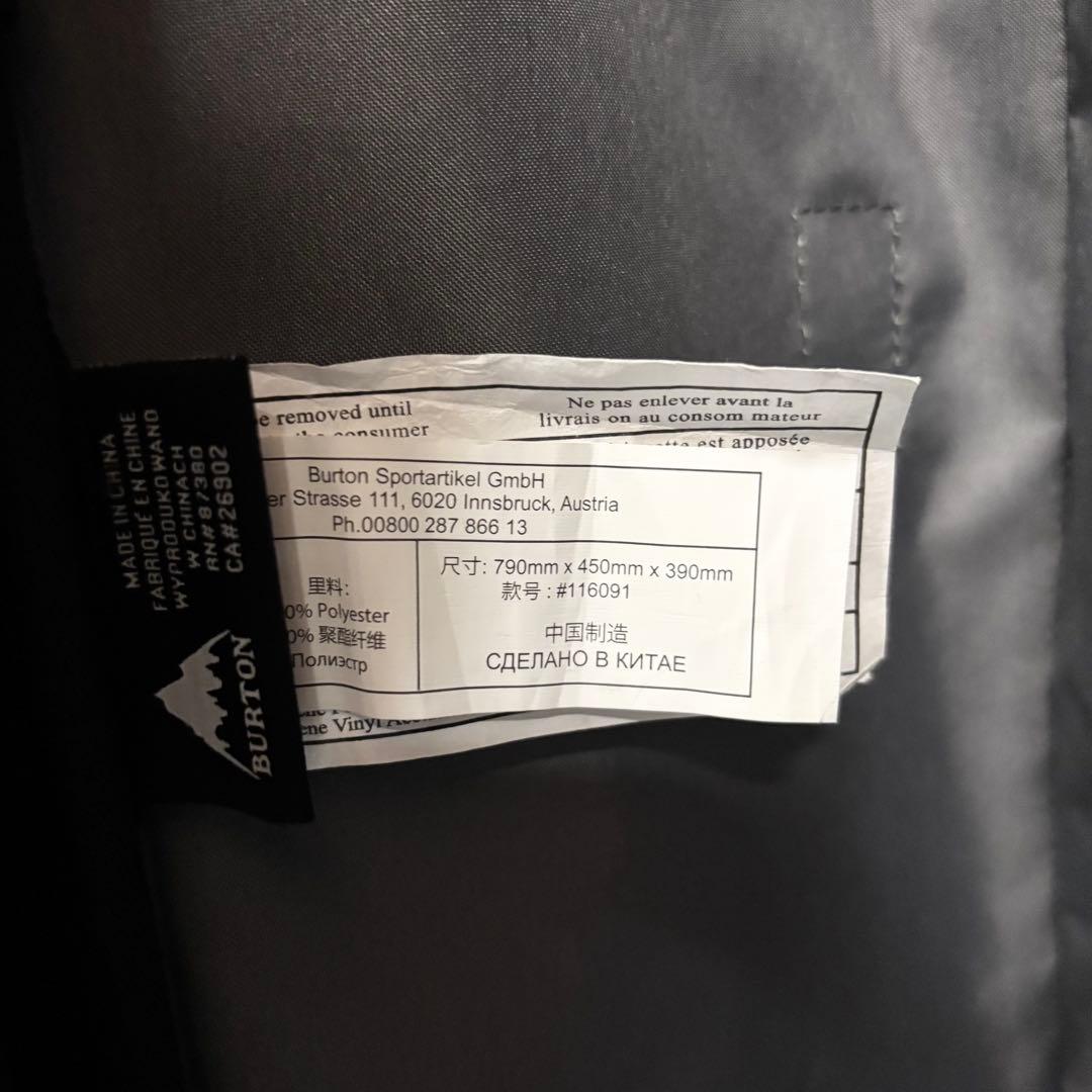 BURTON バートン WHEELIE SUB 116L ウィーリーサブ