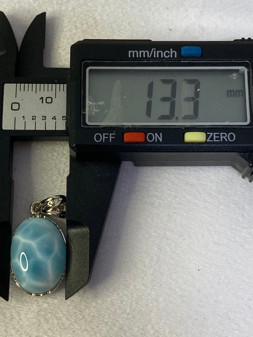 ラリマー　ドミニカ共和国産　ペンダントトップ　ハイクオリティ　天然石