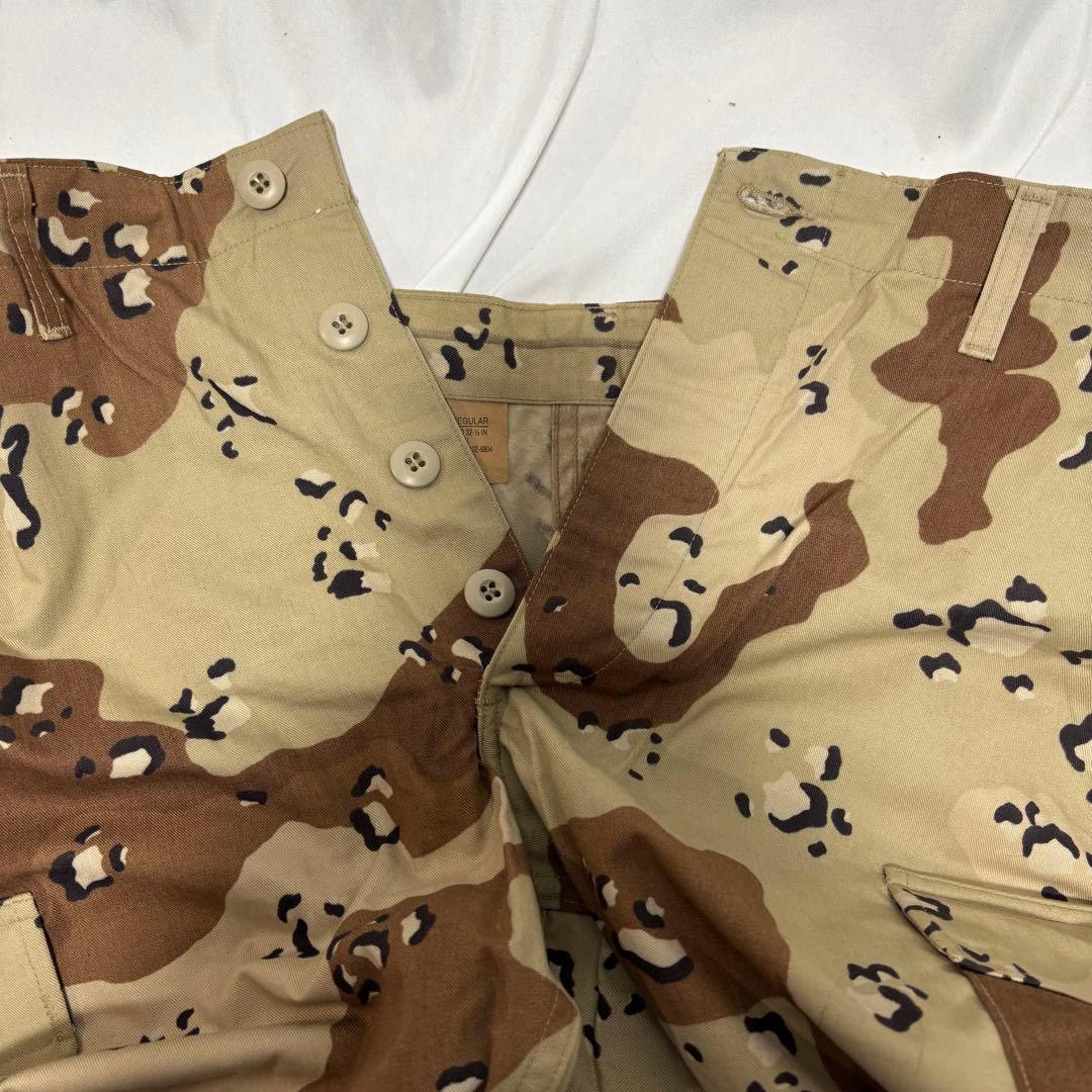 米軍 6Cデザート チョコチップカモ BDU カーゴパンツ　実物　未使用　新品