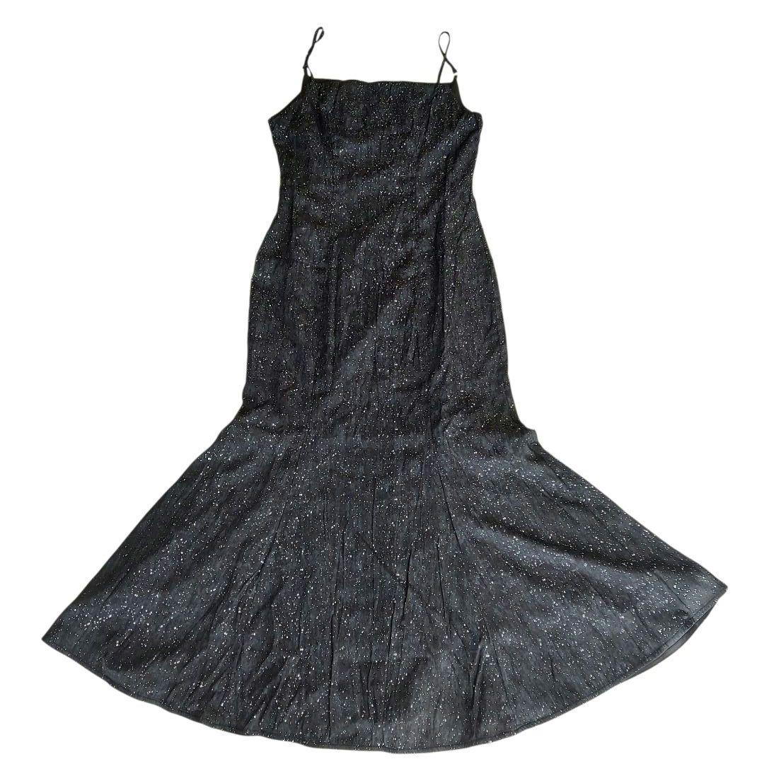 美品✨LEJA チュールフリルボレロペイントマーメイドドレスワンピース2点セット