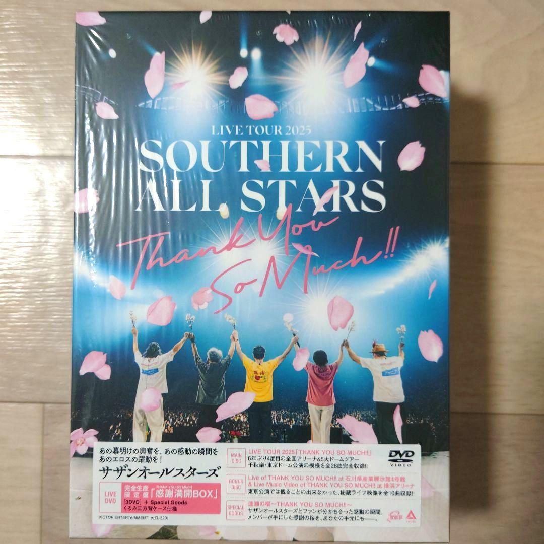 THANK YOU SO MUCH!! 限定盤DVD サザンオールスターズ