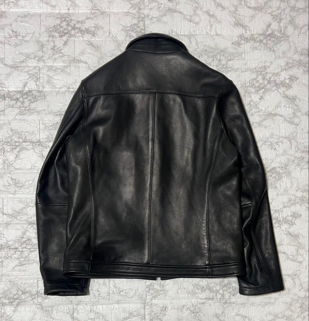 近年モデル BEAMS HEART ラムレザージャケット　Lサイズ