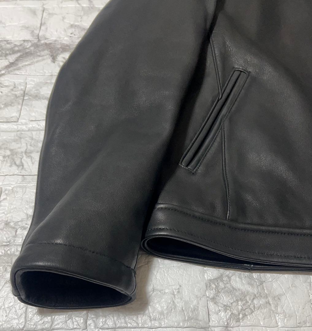 近年モデル BEAMS HEART ラムレザージャケット　Lサイズ