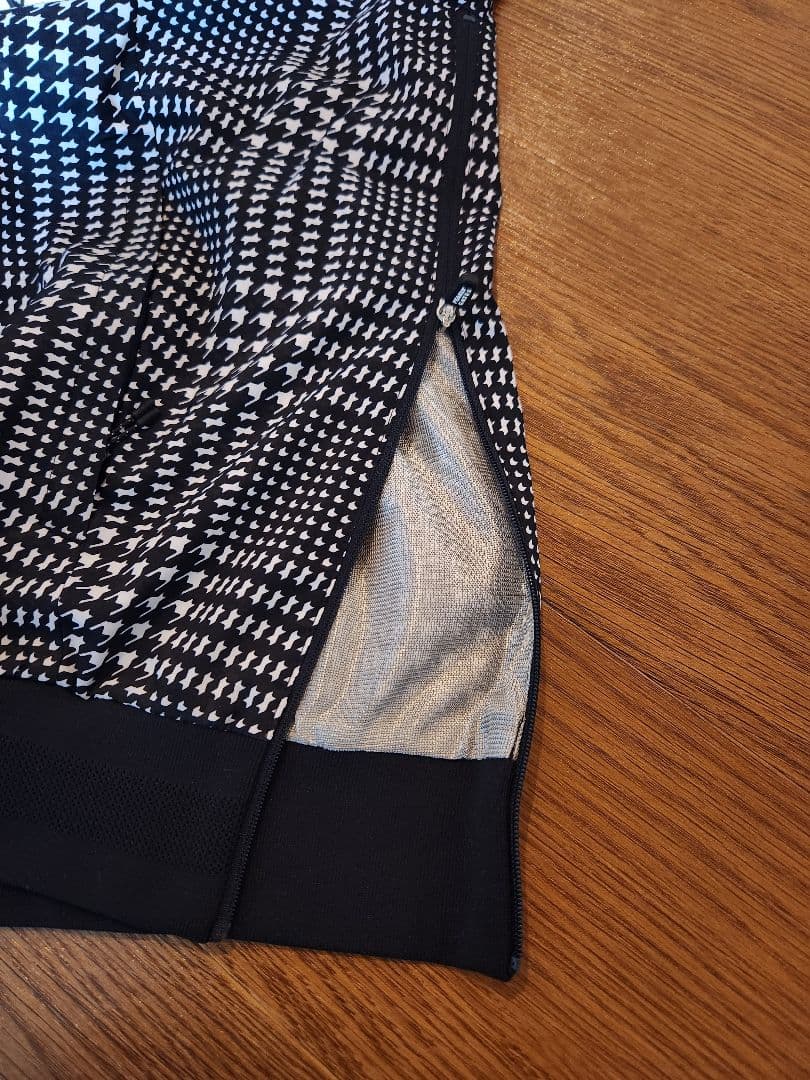 【タフレックス×サーモトロンラボジカ】パーリーゲイツ 千鳥格子柄ナイロンブルゾン