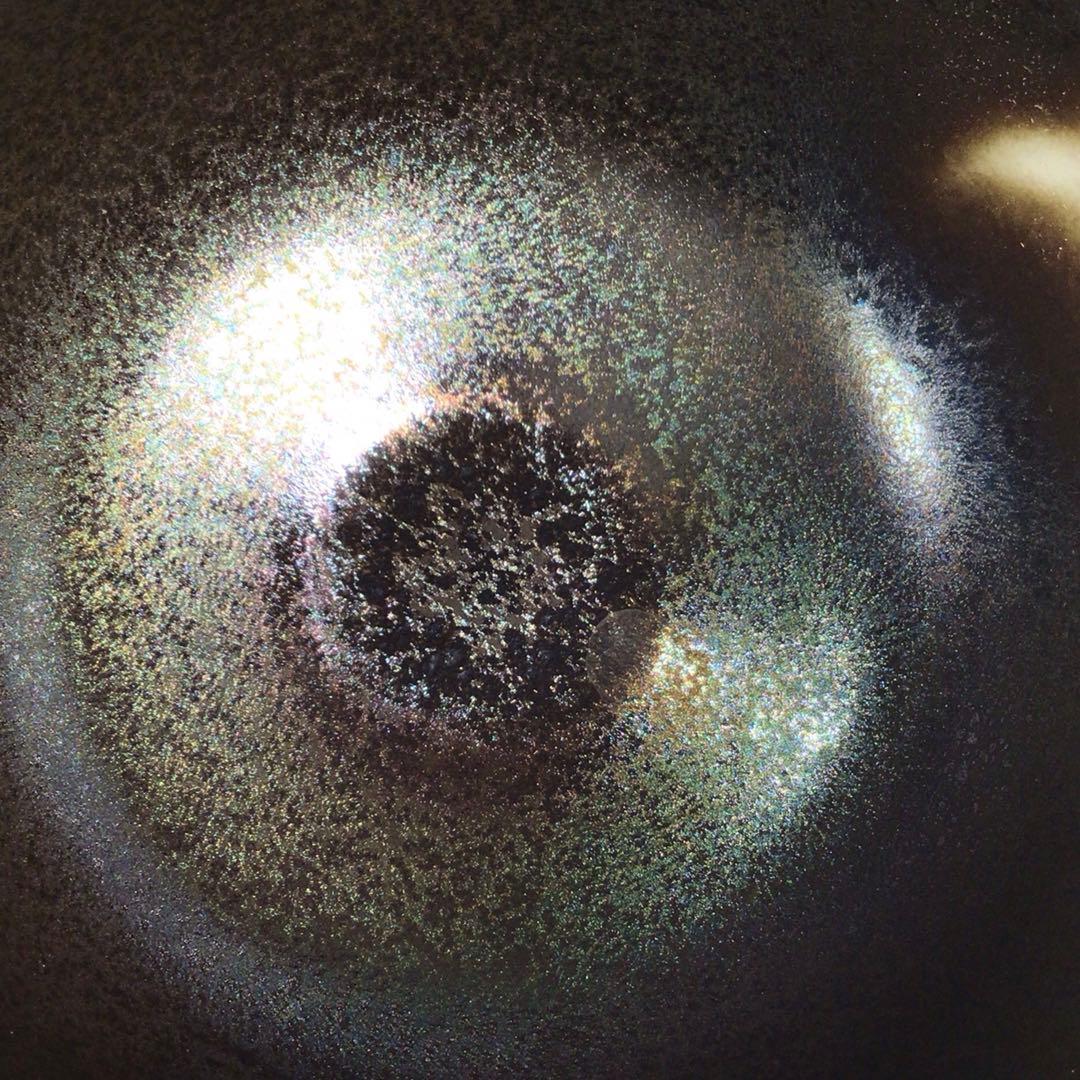 Ｎ８６４　茶碗　『前田泰昭造』『燿変』『天目釉茶碗』　抹茶碗　共箱　茶道具