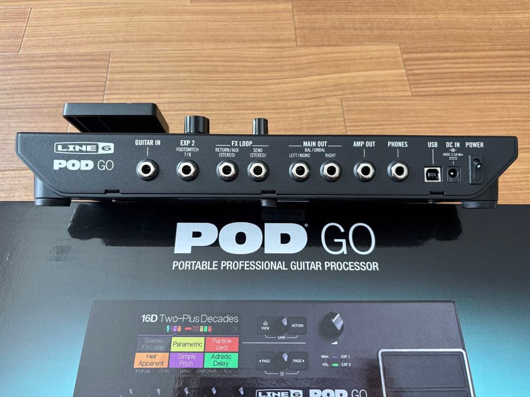 LINE 6 POD GO ギターエフェクター【箱/付属品付】