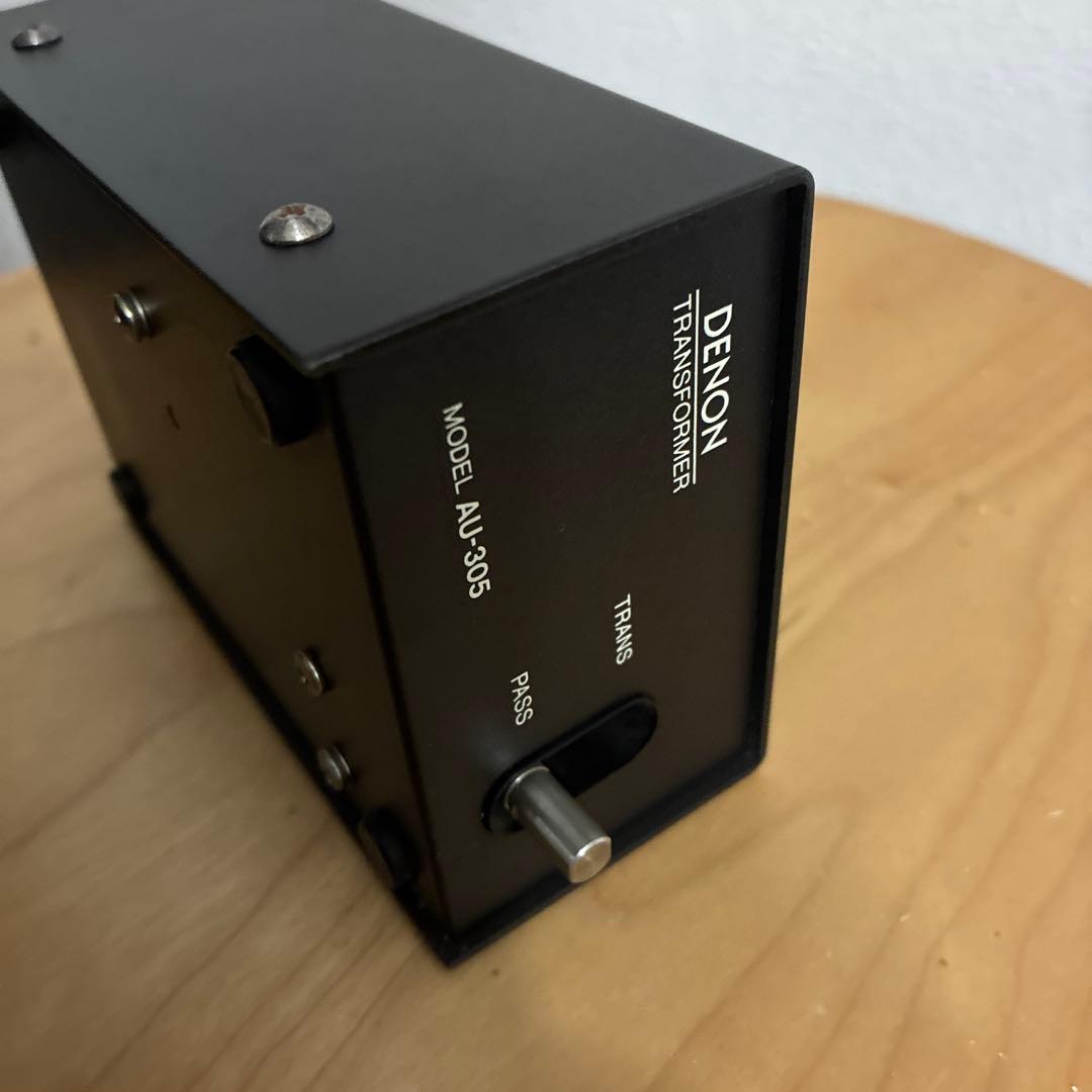 DENON AU-305 MC昇圧トランス