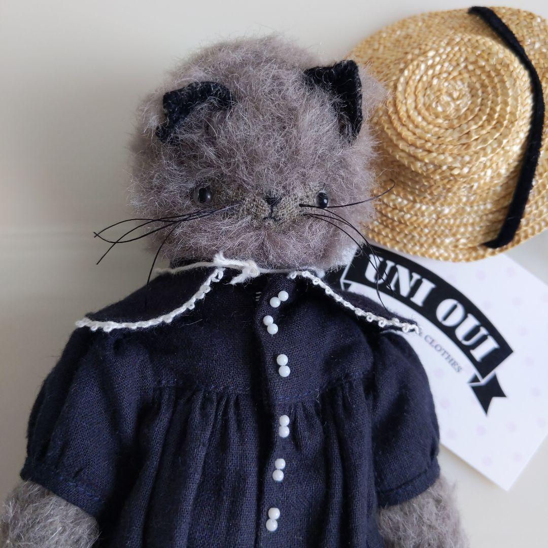 人気作家様　ぬいぐるみ　ネコ　テディベア　アーティストベア