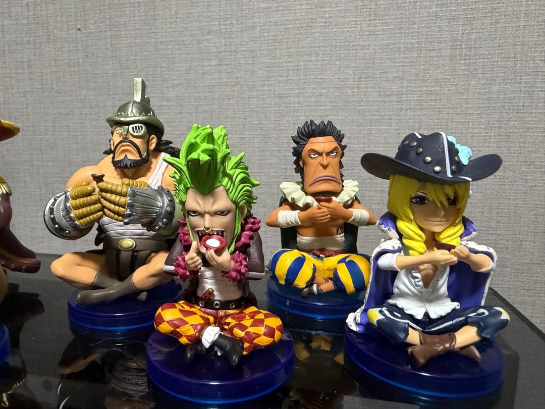 ONE PIECE ワーコレ ドレスローザ 麦わら大船団 子分盃 7体セット