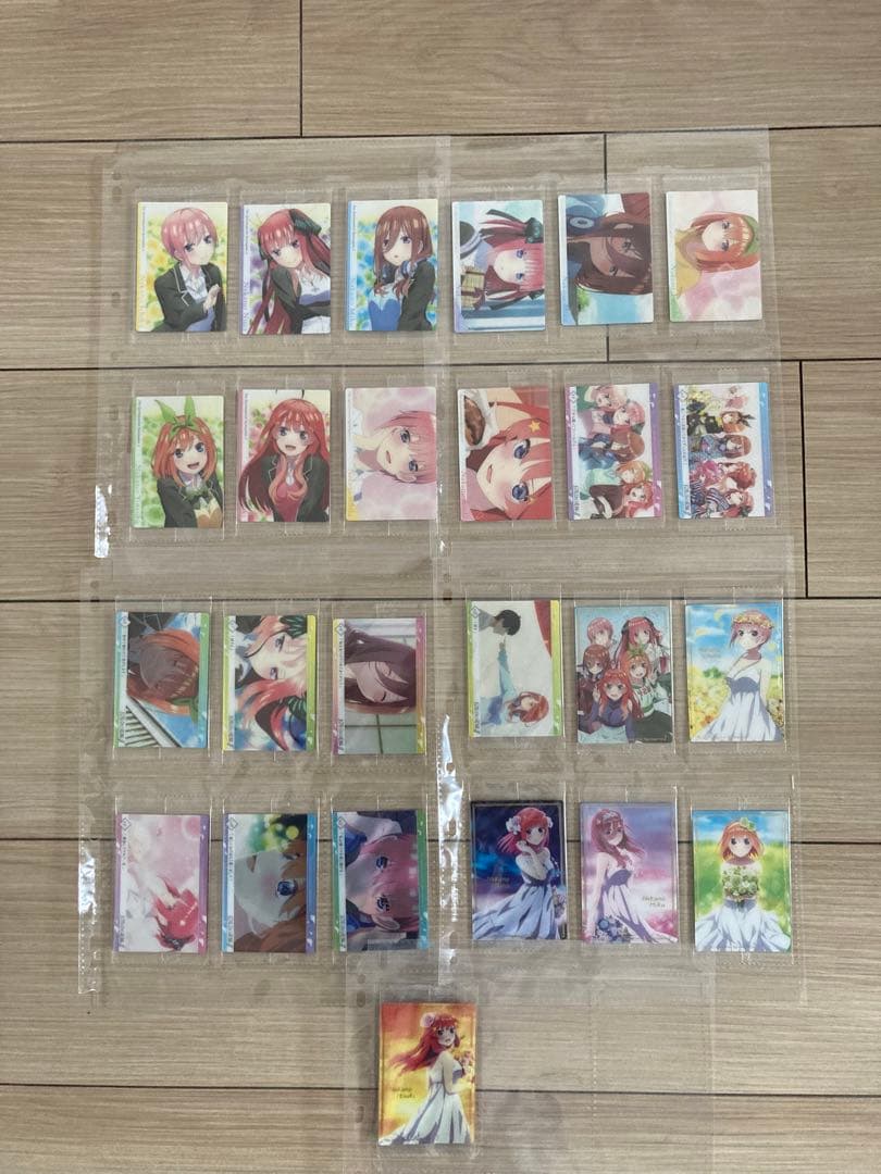 五等分の花嫁　ウエハース(7弾分)　コンプリートセット