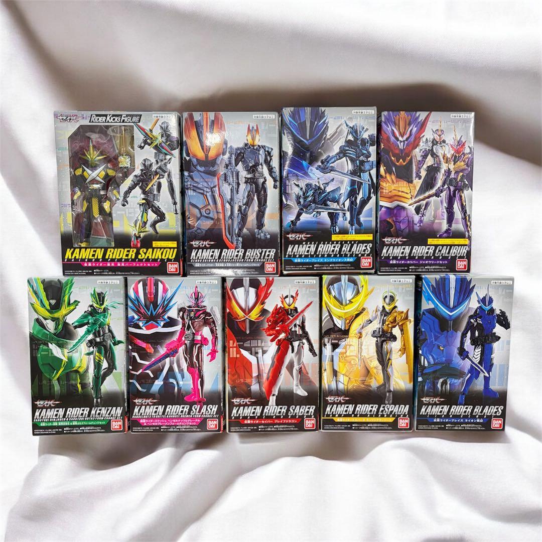 【美品】RKF ライダーキックスフィギュア　仮面ライダーセイバー　9種セット