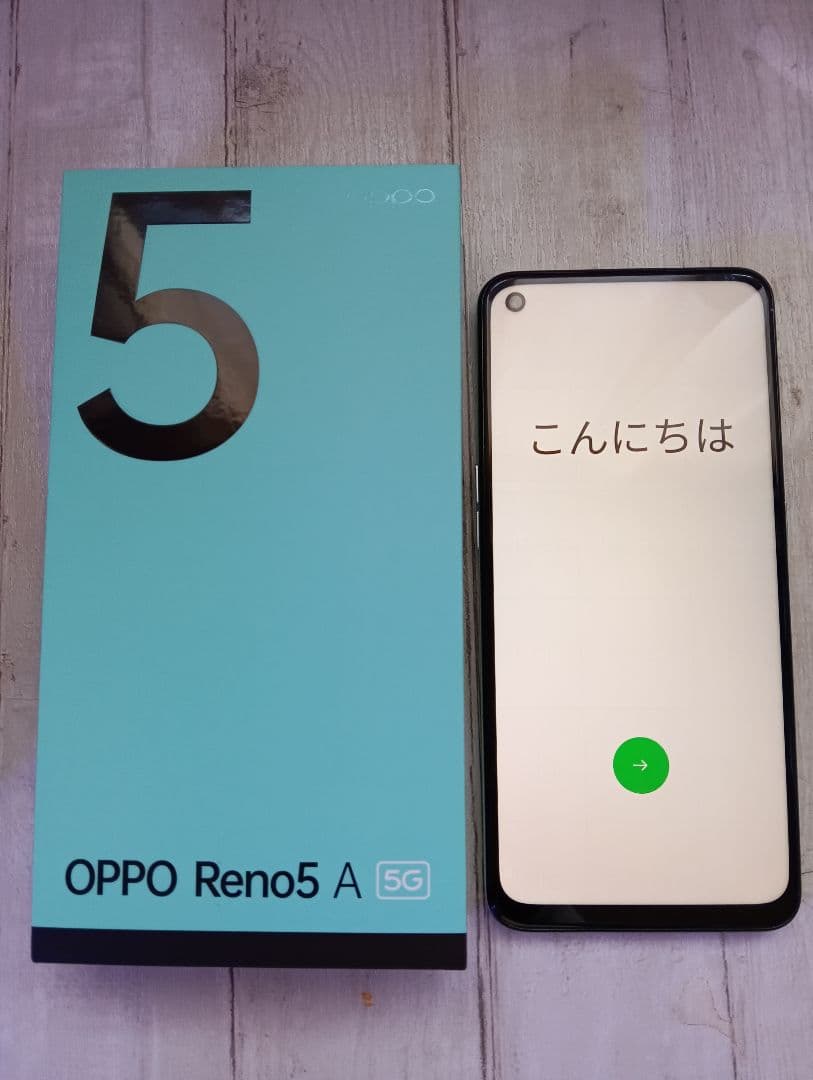 OPPO Reno5 A 5G 本体　箱付き