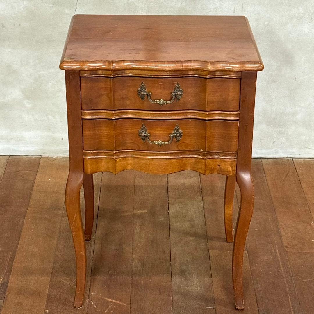 H15K5 2300 CHERRY NIGHT STAND 猫脚 ナイトスタンド