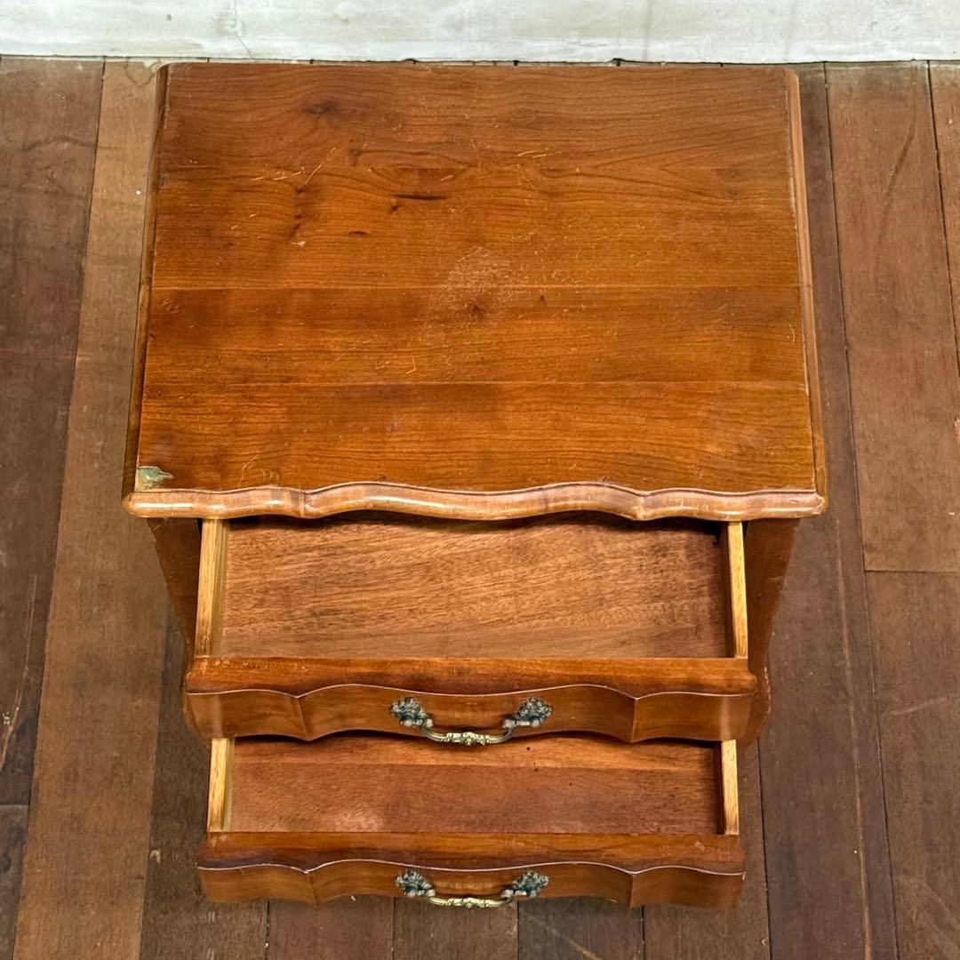 H15K5 2300 CHERRY NIGHT STAND 猫脚 ナイトスタンド