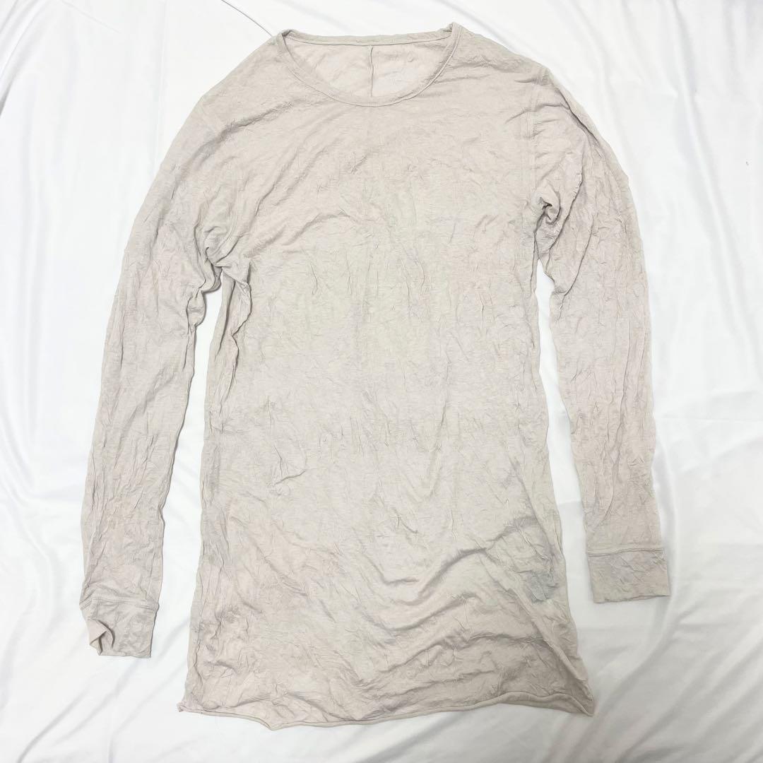 【美品】PRYシュウト レイヤードL/S Tシャツ オイスター サイズ2