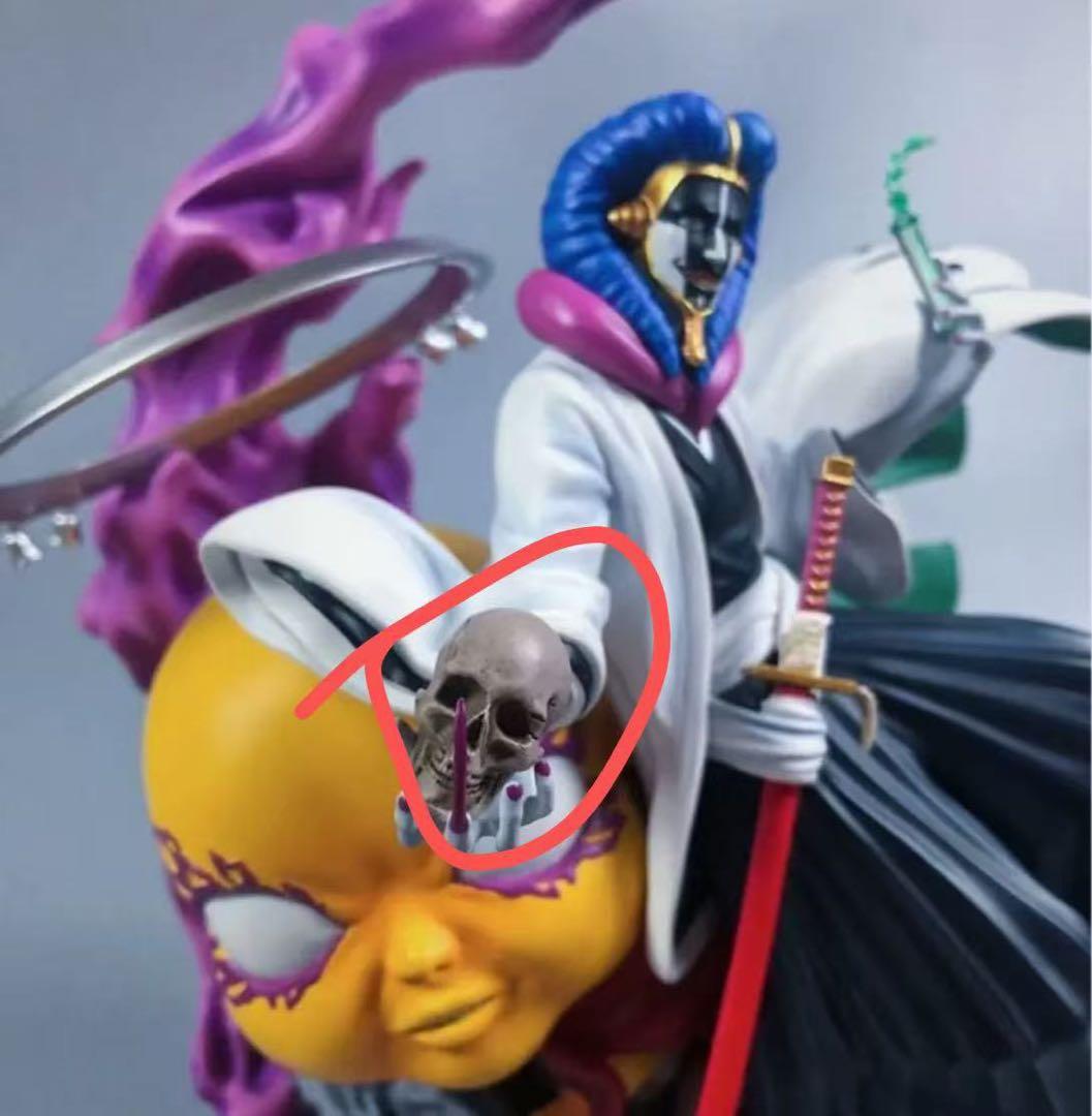 BLEACH 黒衣少年図 涅マユリ ガレージキット ガレキ スタチュー ⑩