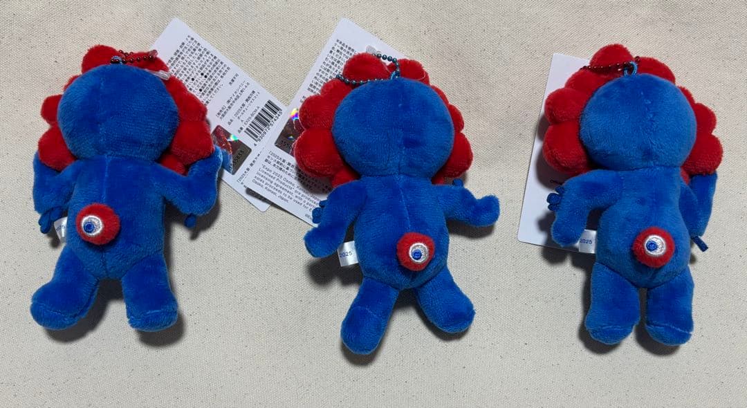 ミャクミャク　ボールチェーンマスコットABC