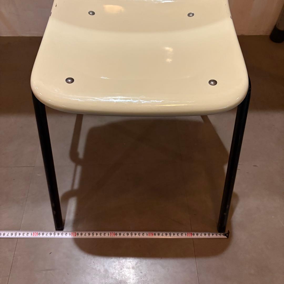 コトブキスタッキングチェア2脚　コトブキ　シェル　スクール　スタッキング　チェア