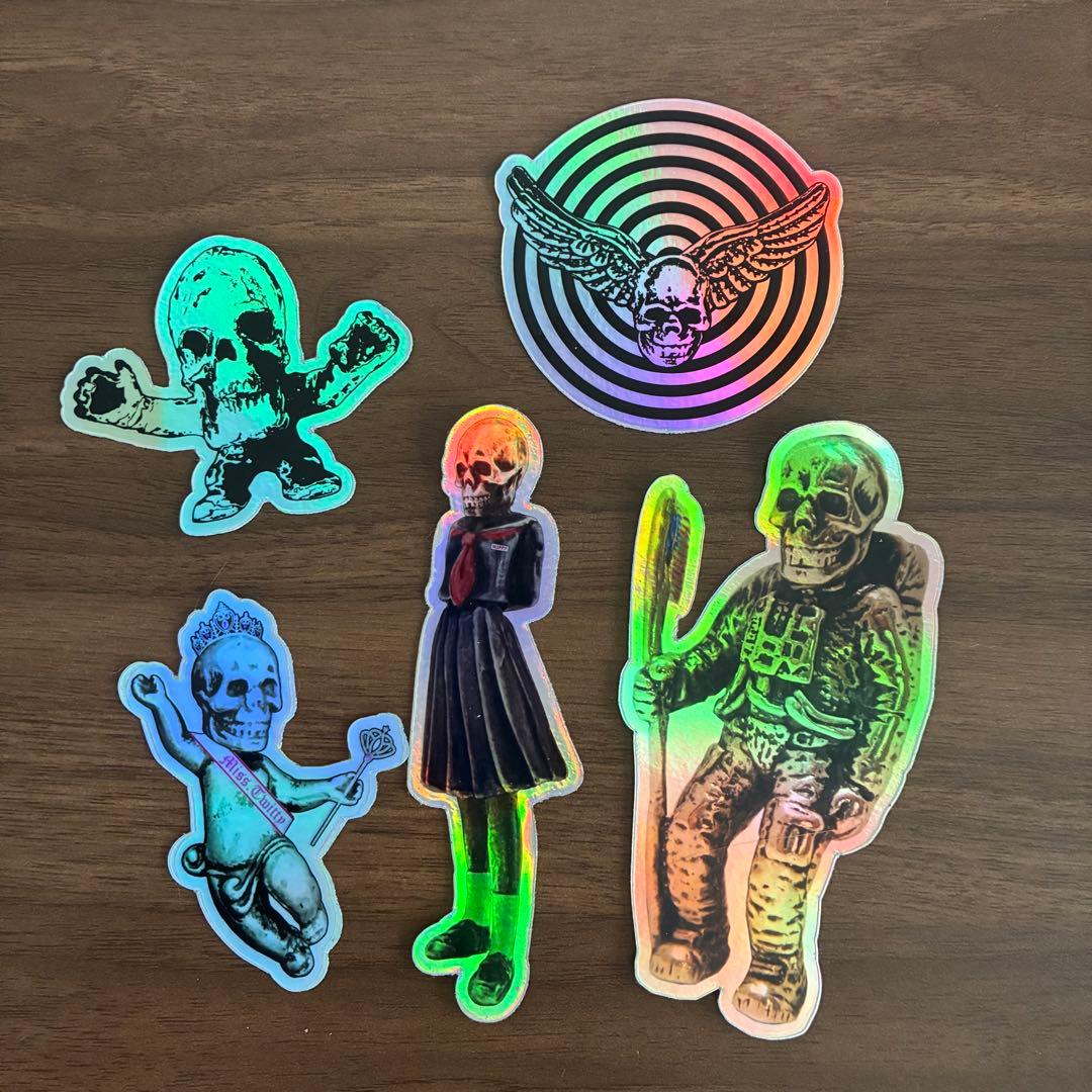 CHROME HEARTS クロムハーツJOE FOTI ステッカー 5枚セット