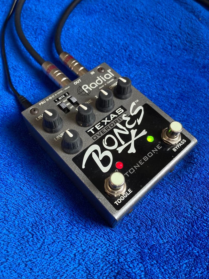 ギター Radial Texas Overdrive Bones