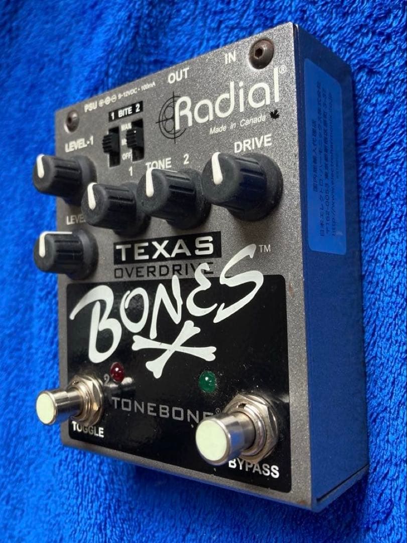 ギター Radial Texas Overdrive Bones